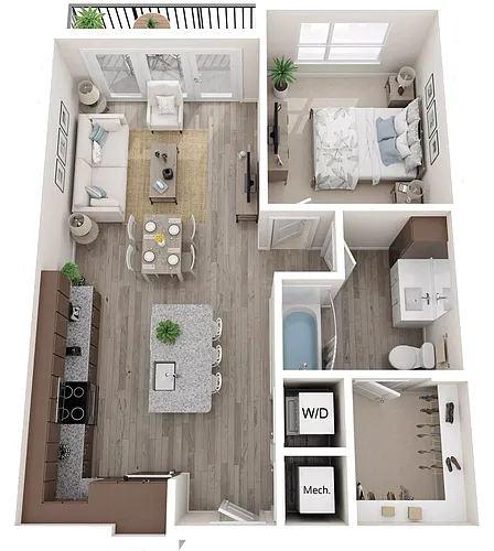 Floor plan Biscayne
