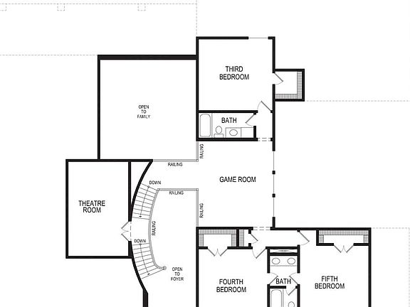 Kingston PC Second Floor Plan