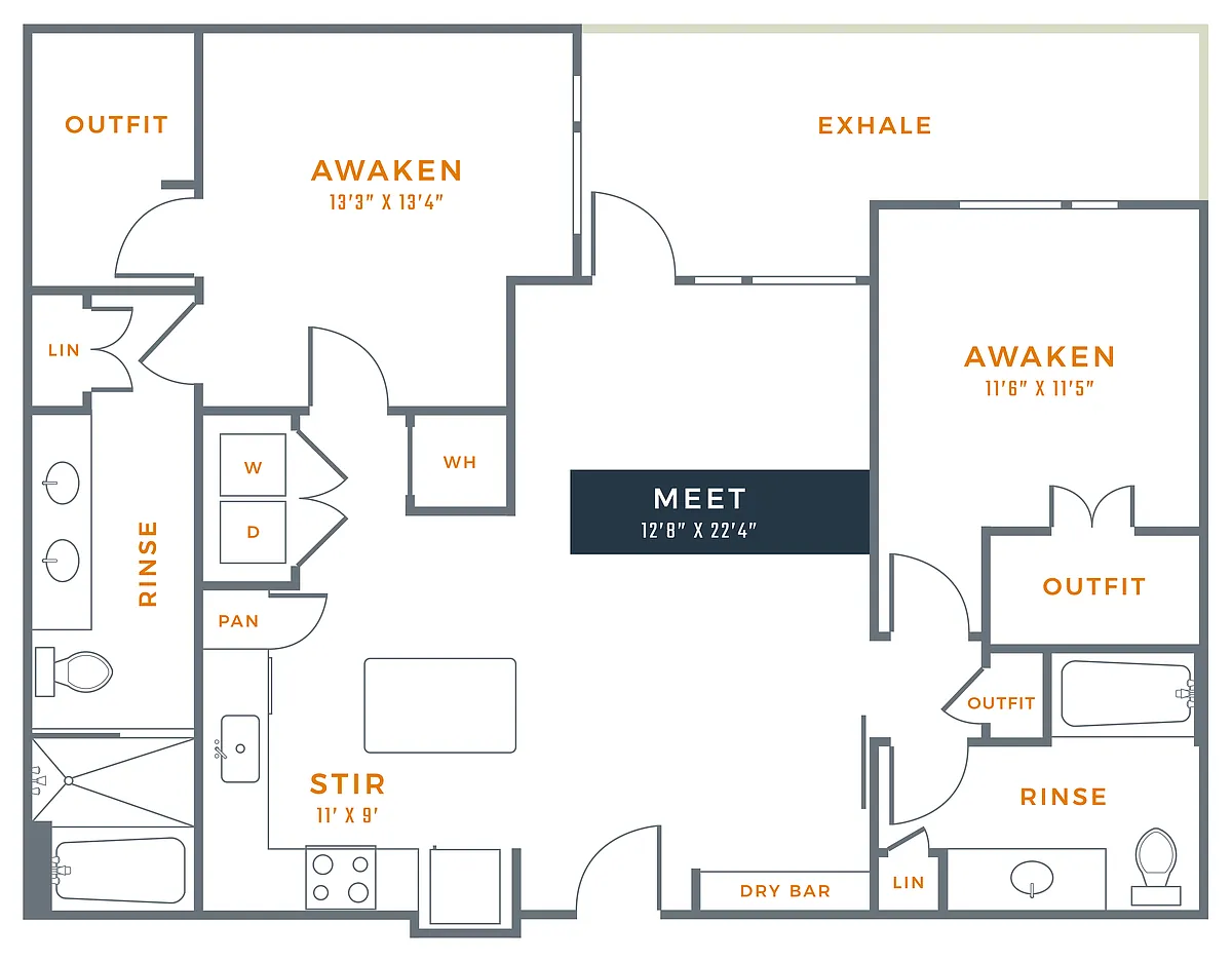 Floor plan B2
