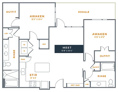 Floor plan B2