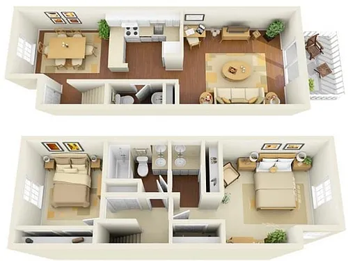 Floor plan B1