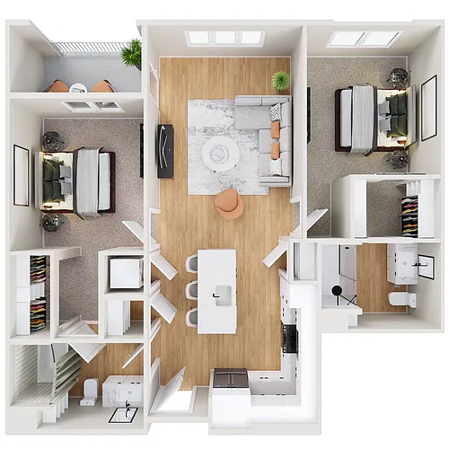 Floor plan B2