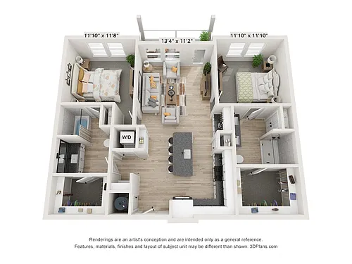 Floor plan B2
