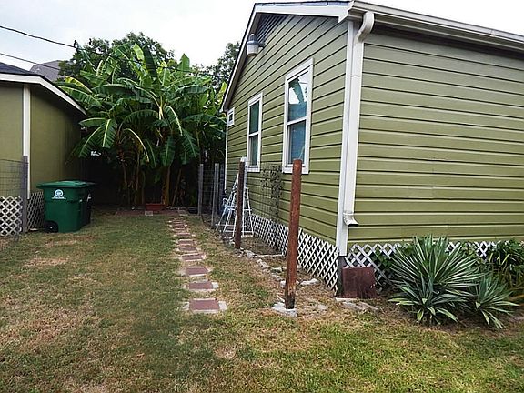 Entry to "A" is at back corner. Parking is here, inside gate