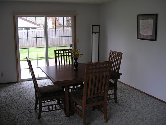 Dining/Family room with view to back yard