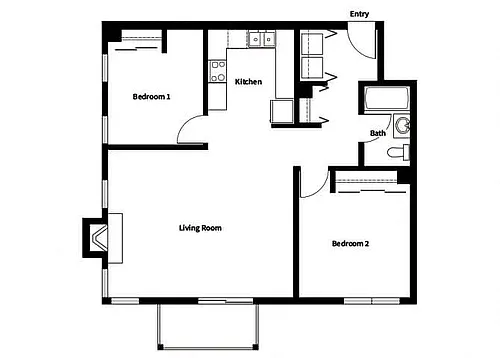 Floor plan B2