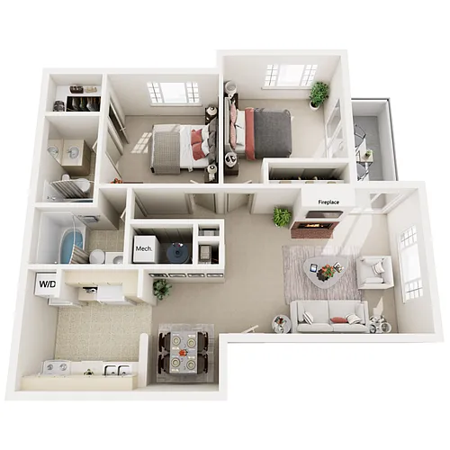 Floor plan E - Classic
