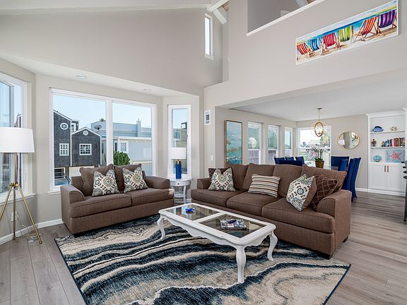 Main Living Space - located on 2nd floor. Beautiful harbor views