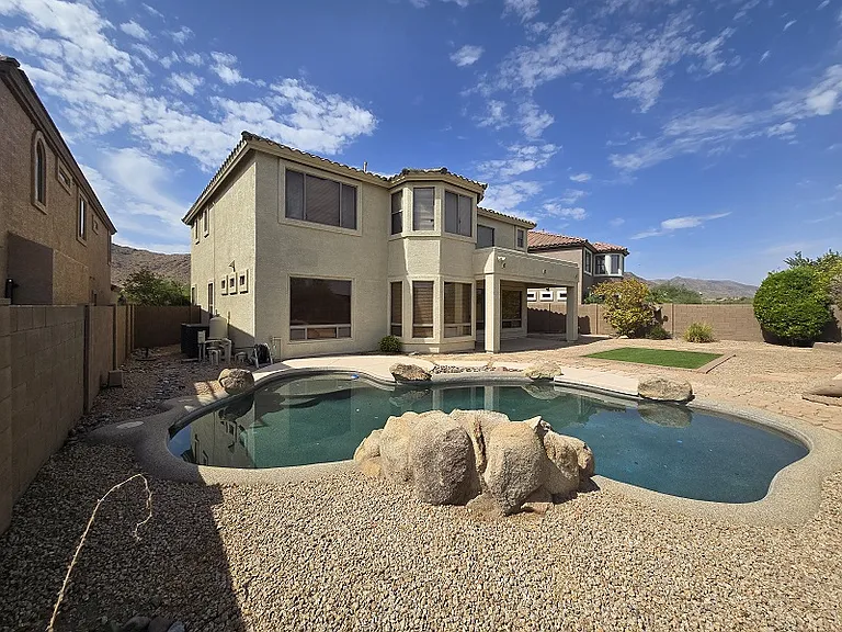 Backyard pool