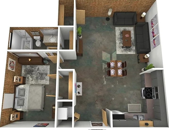 Ginger Rogers B Floorplan Diagram