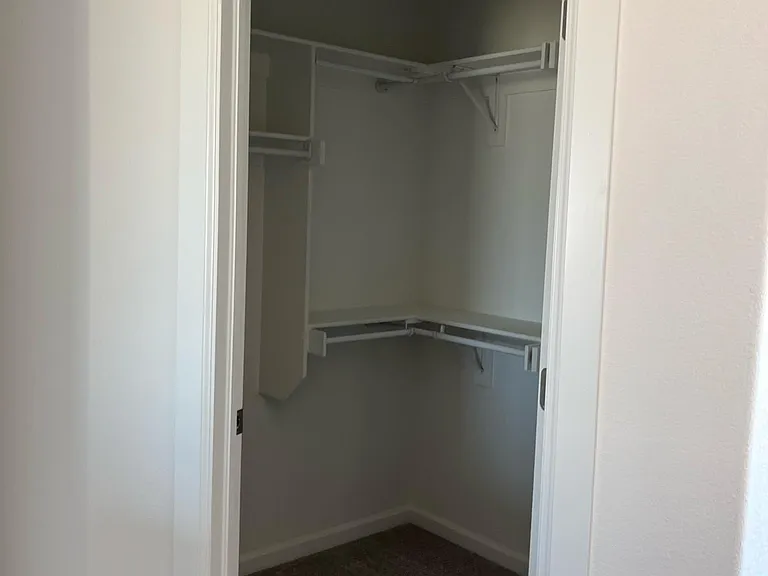 Primary closet.