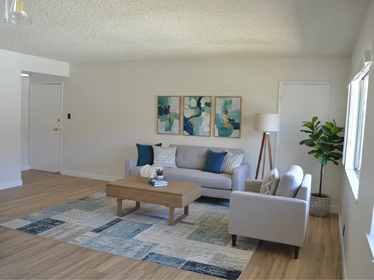 Living Area - AI Generated Furnishings