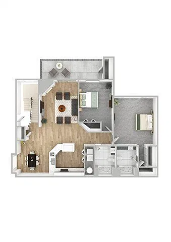 Floor plan Willow Oak