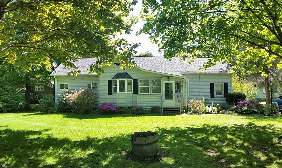 Front view. Home faces West