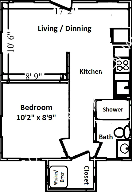 1 bed, 380 sqft, $1,499 — Photo 3