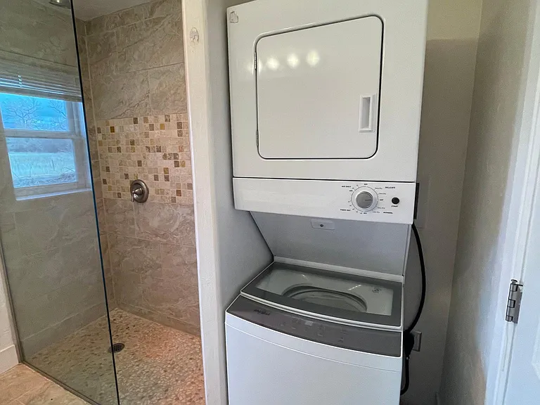 Modern washer and dryer