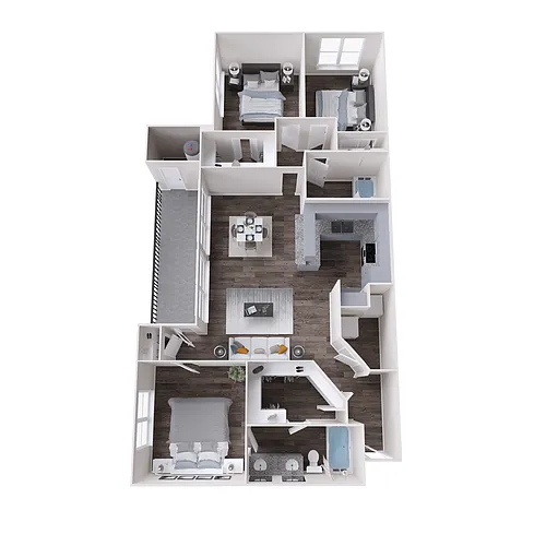 Floor plan C1 Lake Classic