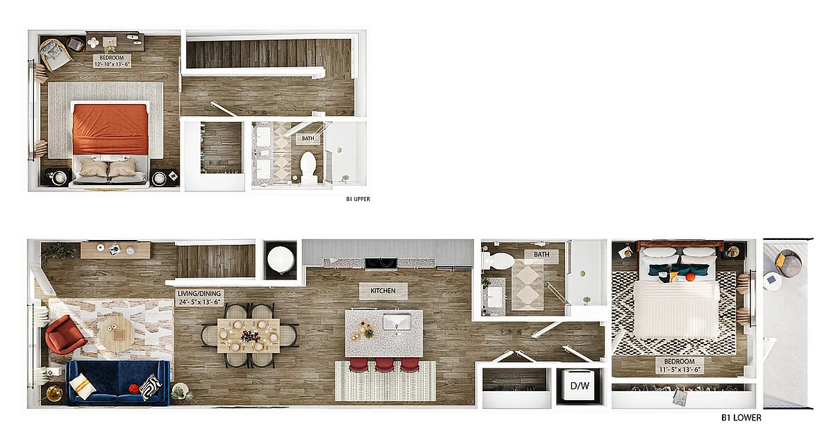 Floor plan B1