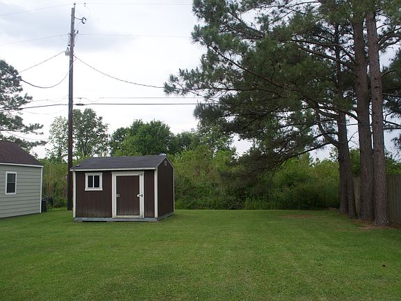 Backyard and Storage Shed