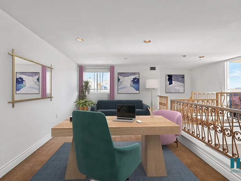 Loft Area with Large-Size Patio Space
