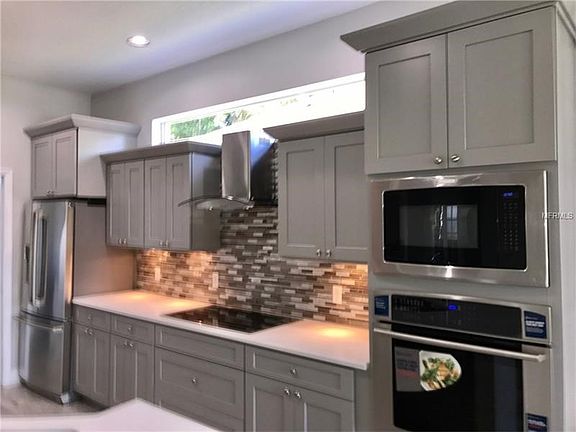 Custom made cabinetry with quartz counter tops