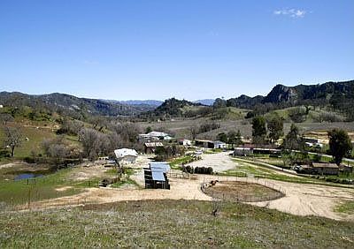View From Top of Property