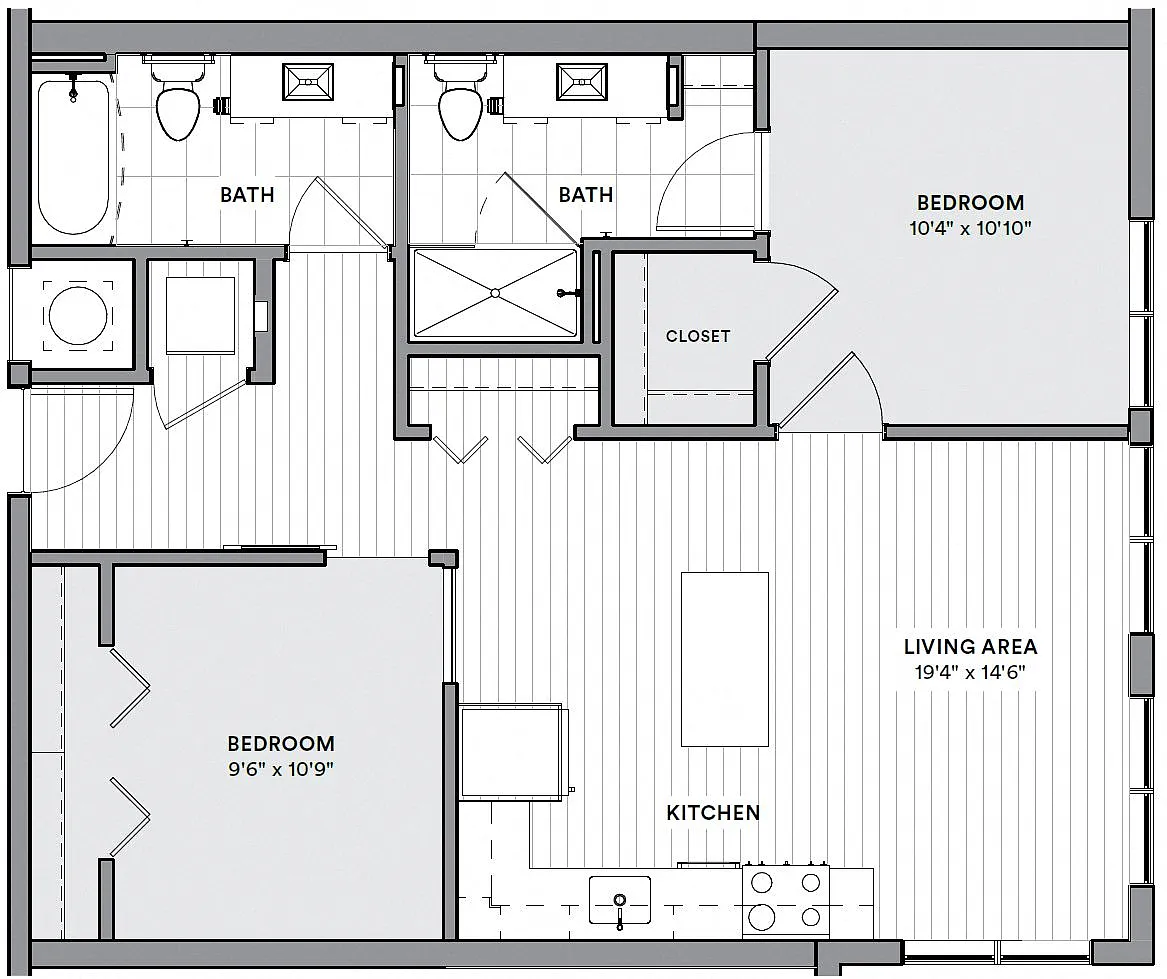 Floor plan B21