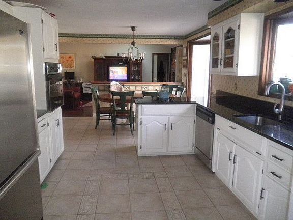 kitchen into family room