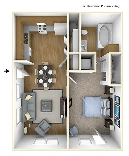 Floor plan Hemlock