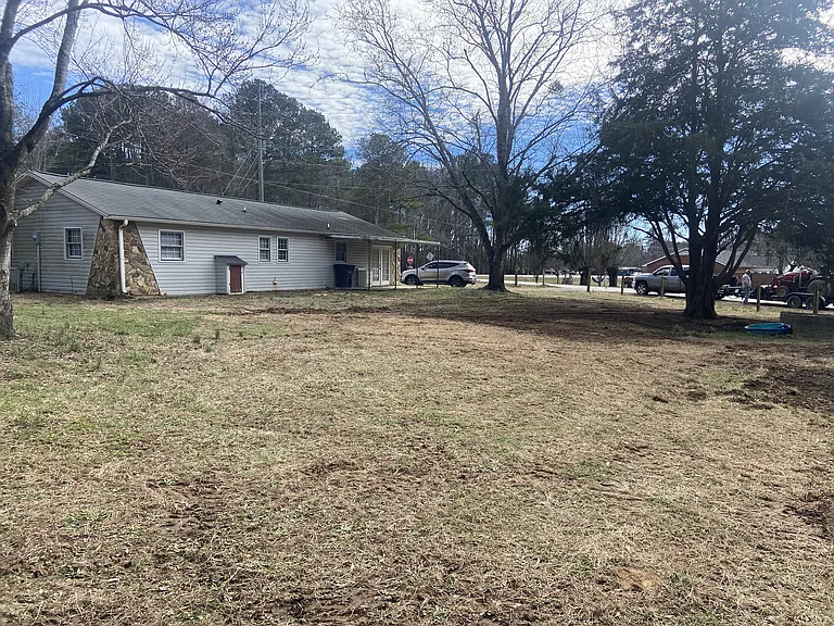 House backyard