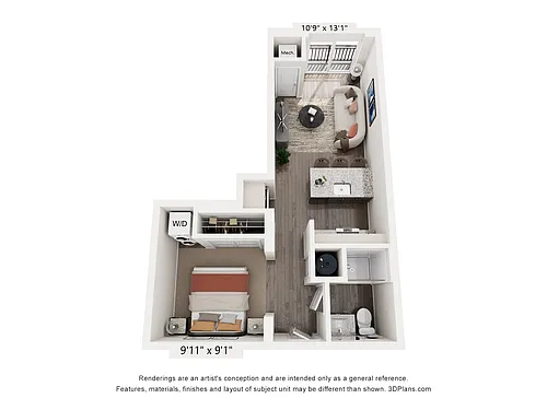 Floor plan OB1 Donatello