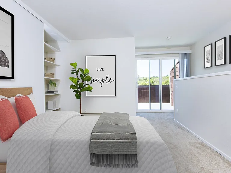 Spacious Bedroom | Summit at Sausalito | Luxury Apartments at Sausalito, CA
