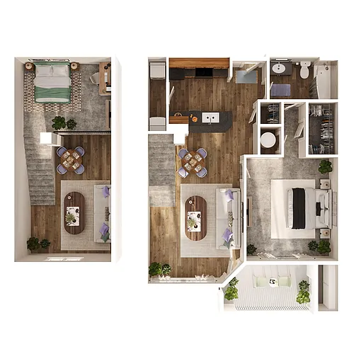 Floor plan A1L - Cypress