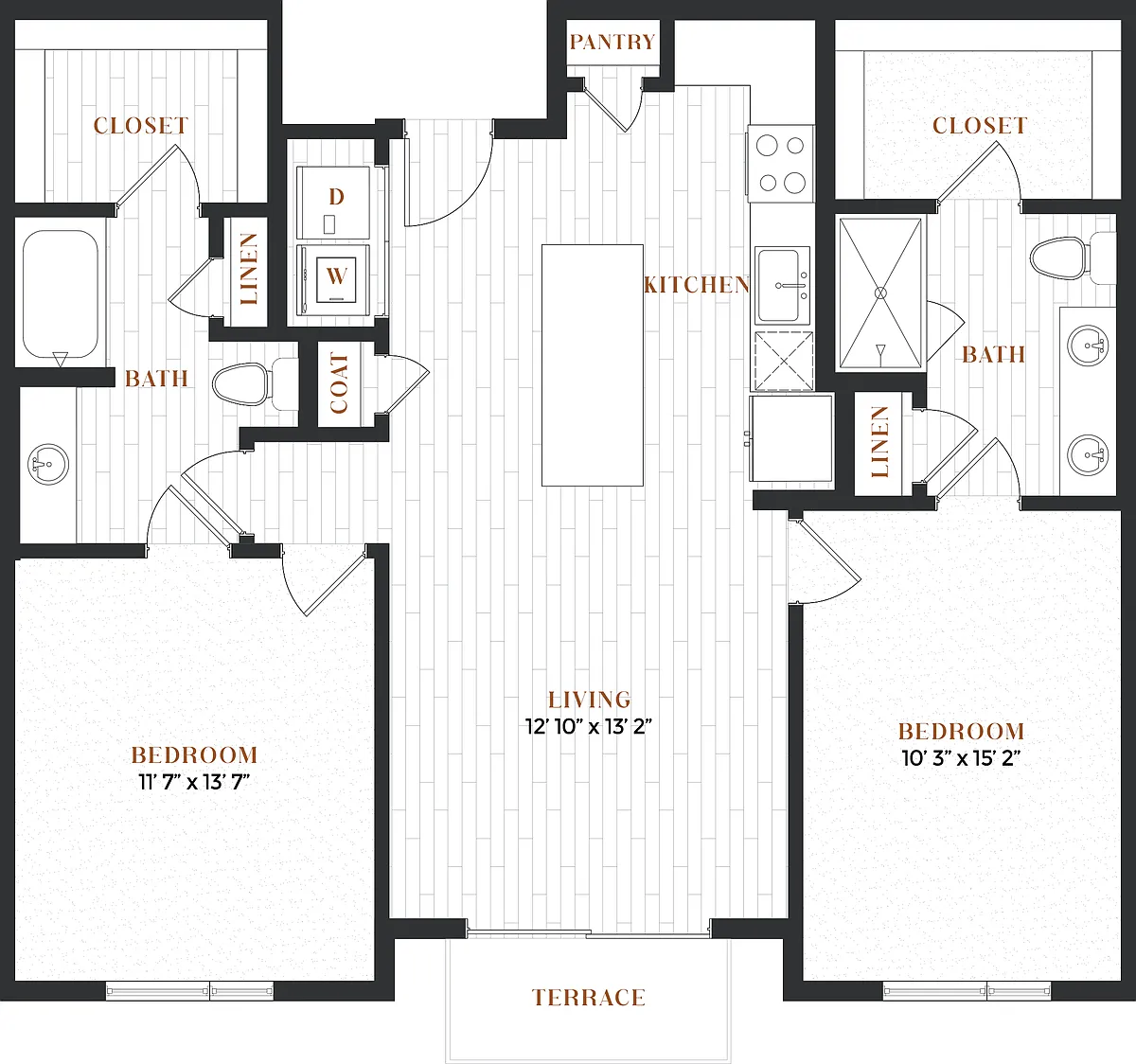 Floor plan 2A