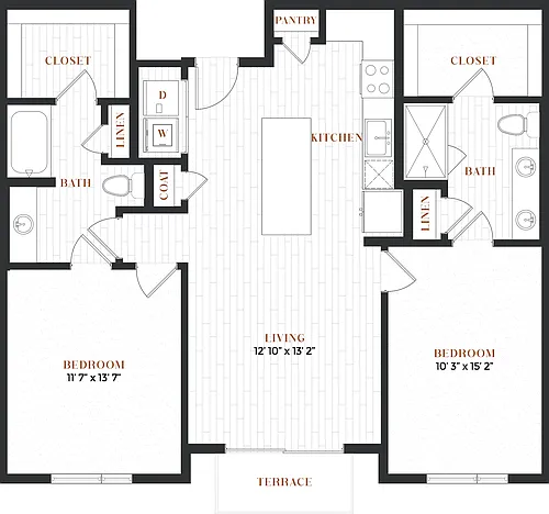 Floor plan 2A