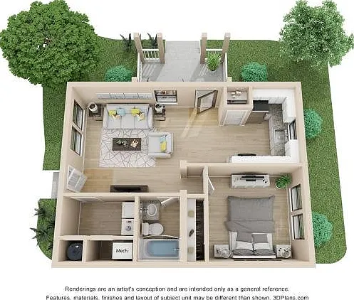 1 Bedroom | 1 Bath | 700 SF 1 Bedroom | 1 Bath | 700 SF