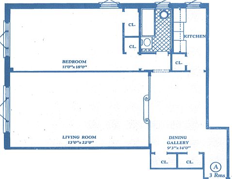2nd image of 139 E 35th St APT 9A