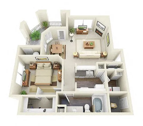 Floor plan Cassatt
