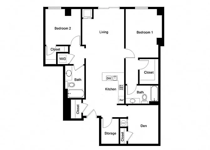 Floor plan Den BD05