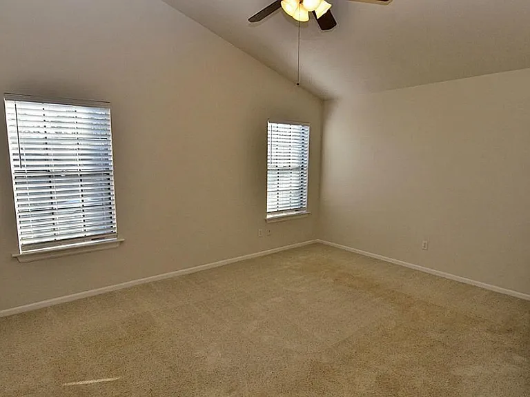 Entering the master bedroom.