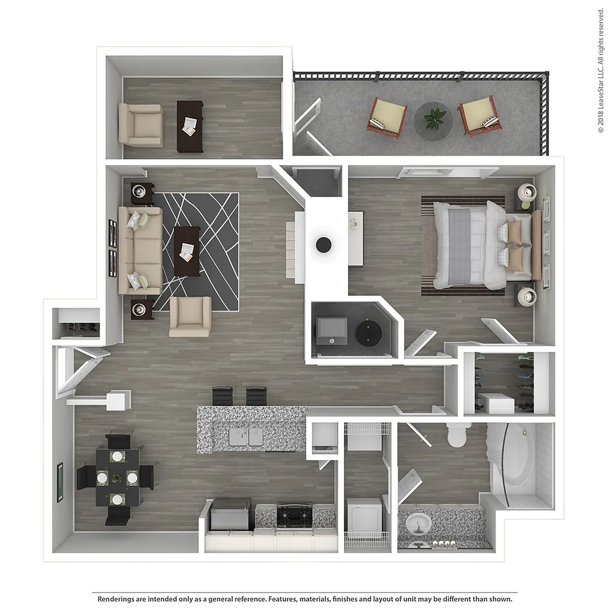Floor plan A3A