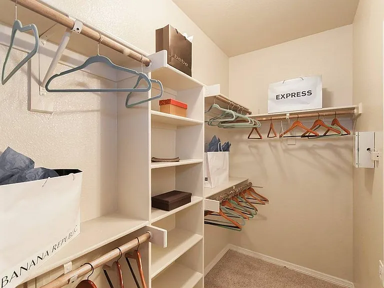 Closet with Built-Ins