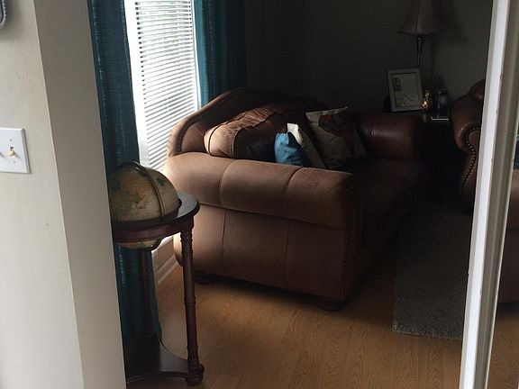 View from entry way into living room