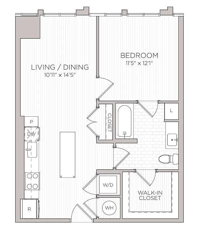 Floor plan A5 1B