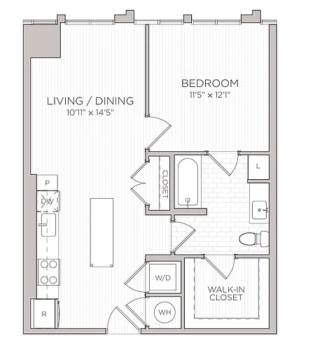 Floor plan A5 1B