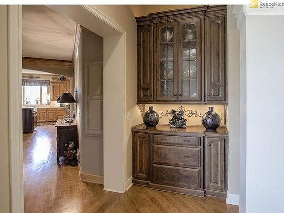Butter's pantry from Dining room into kitchen.