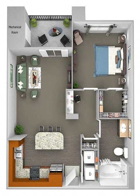 Floor plan A1 (Lyra)