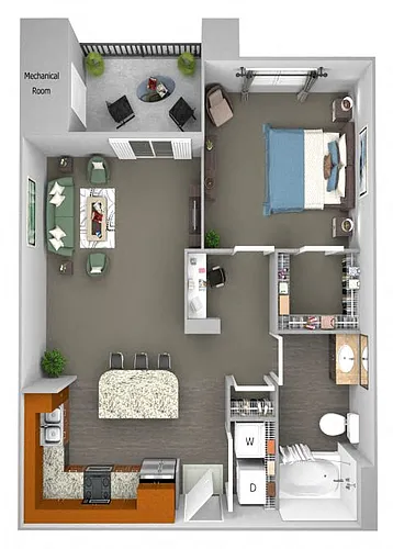 Floor plan A1 (Lyra)