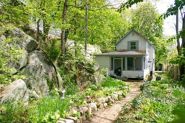 Entrance walkway to house