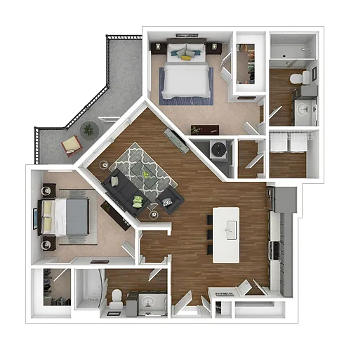 Floor plan B3